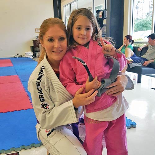 Brea and Ariana Ellwanger on Greatmats Grappling MMA Mats