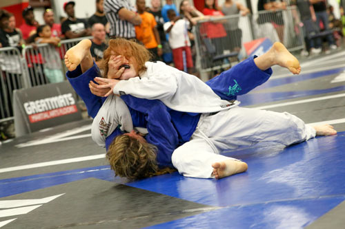 AGF Kids Gi Grappling Greatmats Face