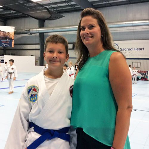 AKF Black Belt Extravaganza Ticket Winner Jacob Hansen