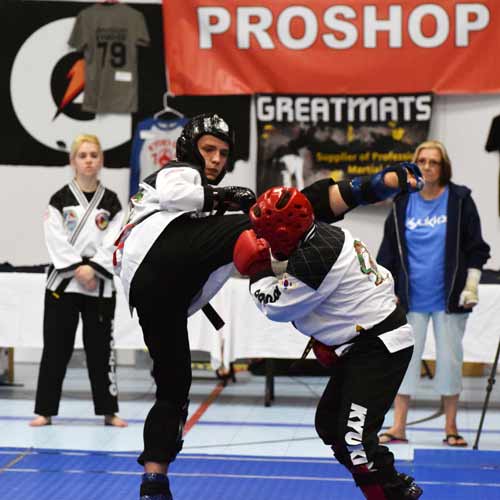 Sparring at 2017 AKF Summer Tournament of Champions