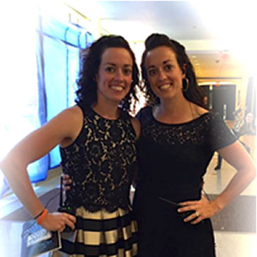 Dance Instructors Heidi Sulminski and Heather Gerardi