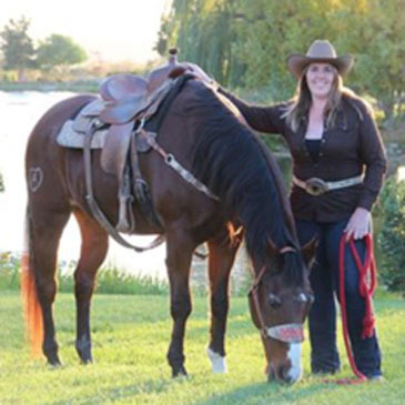 Horse trainer Ashlety Salter