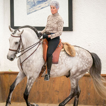 Horse Trainer Frances Carbonnel
