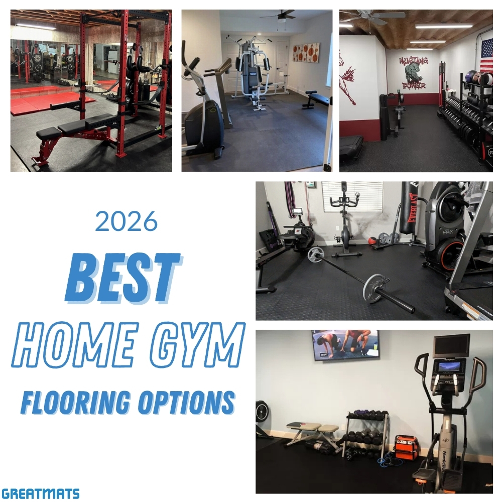 best home gym flooring options - 2026 top picks