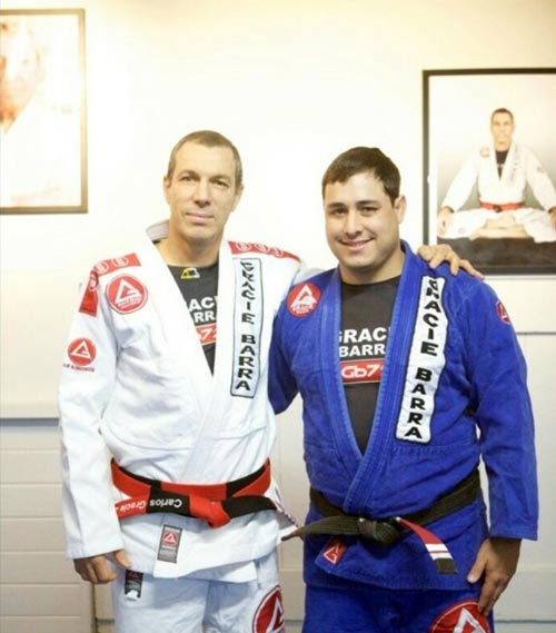Rafael Ellwanger and Carlos Gracie Jr in 2011