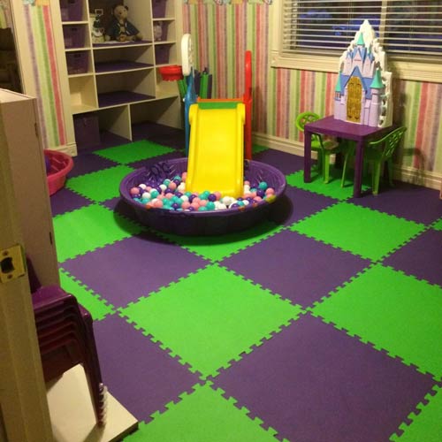 Interlocking Play Room Flooring