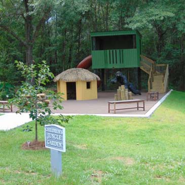 Dothan Area Botanical Gardens Children's Jungle Garden Playground 4