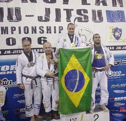 Rafael Ellwanger winning 2006 Jiu Jitsu Championship