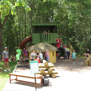 Dothan Area Botanical Gardens Children's Jungle Garden Playground 5