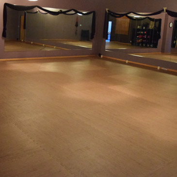 Platinum Yoga Studio with Karate Floor Mats