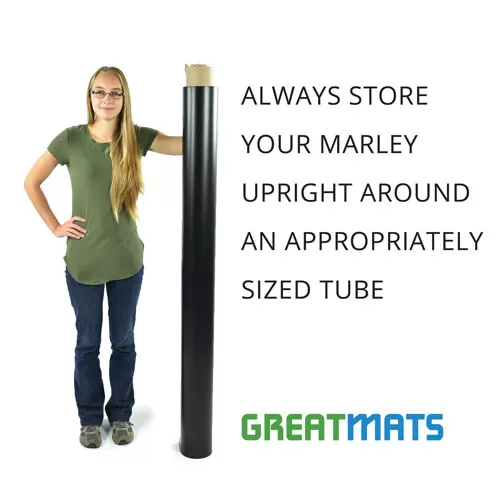 always store marley flooring upright