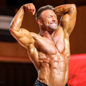 Bodybuilder Adam Cayce 2018 Greatmats National Fitness Trainer of the Year