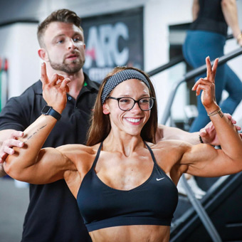 Adam Cayce and Rachel Heffner