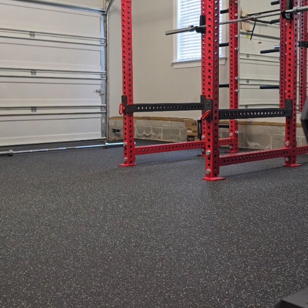 rolled rubber flooring for home gyms
