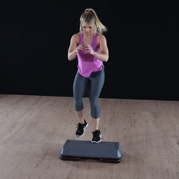 step aerobics mat