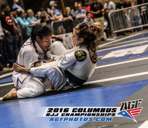 Jessica Duncan in Columbus BJJ Championships Action