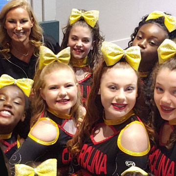 Cheerleading Coach Angie Koenig