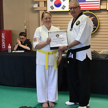 Taekwondo Mat size