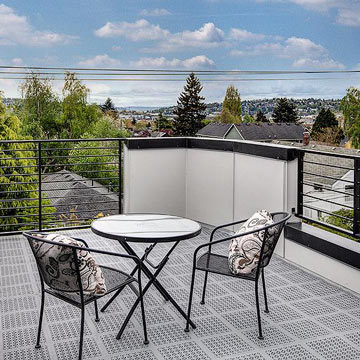 Apartment Balcony Flooring Ideas