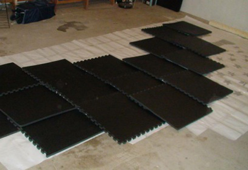 Archie Sutton Foam Floor Tile Art