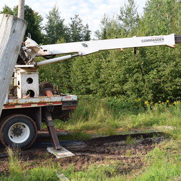 auger truck stabilization mats