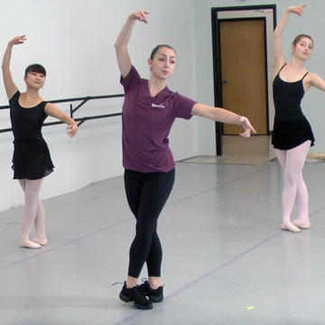 Best dance studio flooring for online ballet or dance class