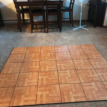 Flooring Over Carpet Temporary Ideas For Dance