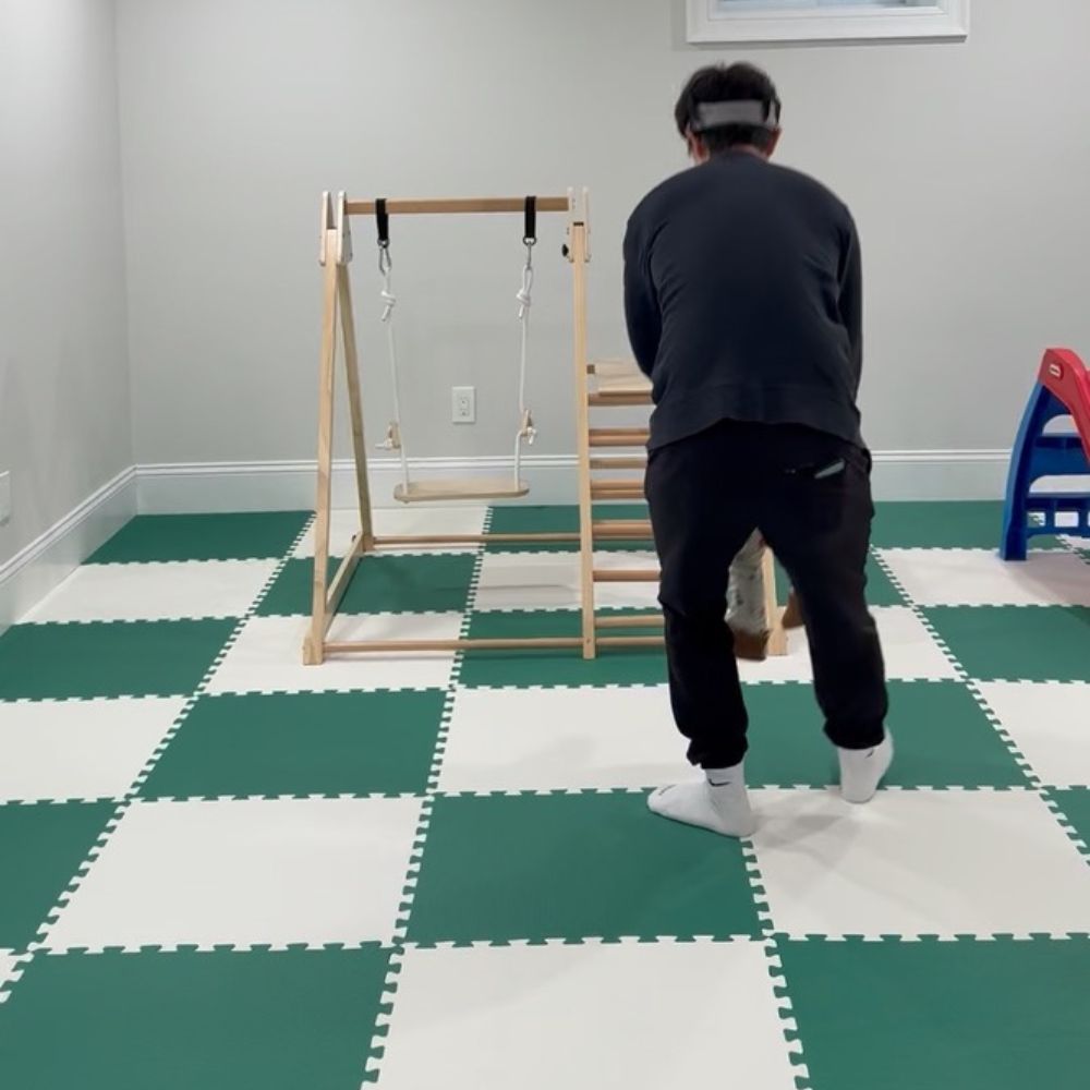 DIY foam mats for kids