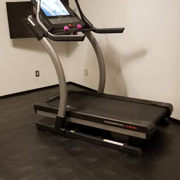 basement treadmill mat