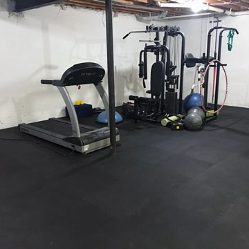 fitness and exercise room foam floor mats
