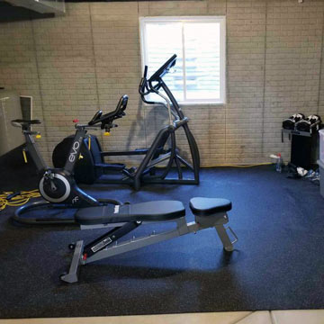 best flooring for home gym