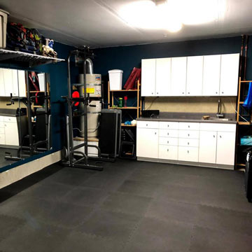 Garage Rubber Flooring