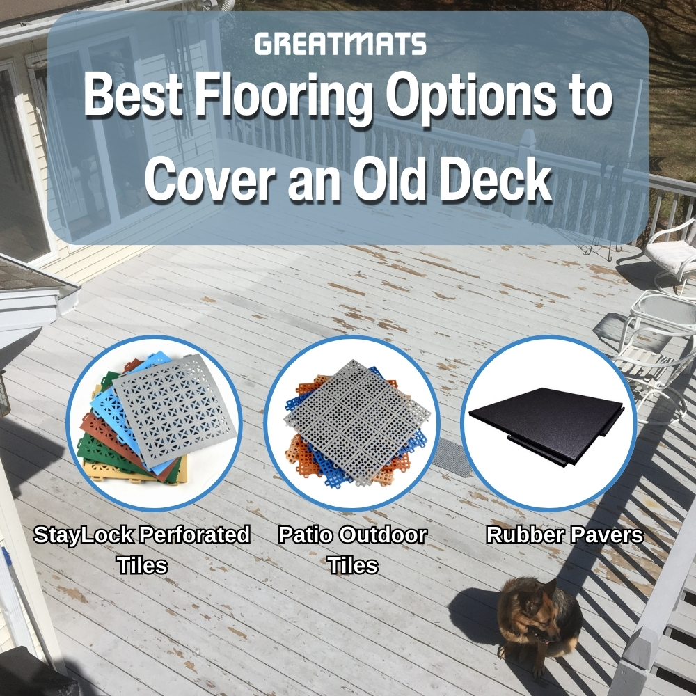 Installing deck flooring over wood info
