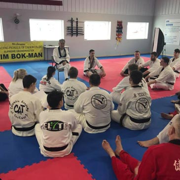 Taekwondo Puzzle mats - Kim Bok-Man
