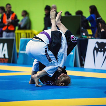 Brea Ellwanger Grappling at IBJJF Tourney
