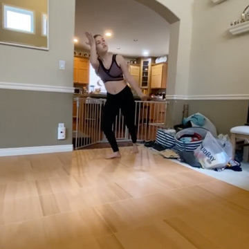 practice dance floor for home