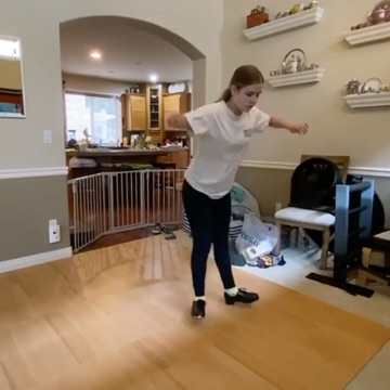 portable dance floor for home