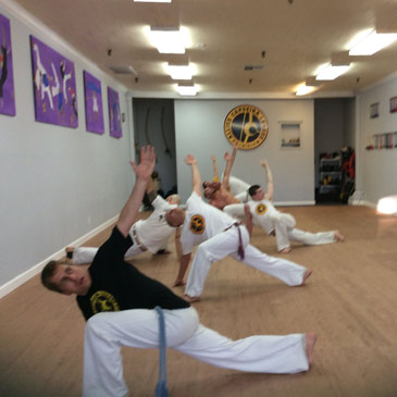 Allied Capoeira League training