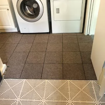 Foam Laundry Utility Room Flooring, What Is The Best Type Of Flooring For A Laundry Room