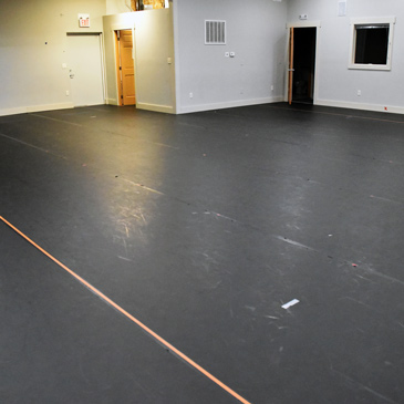 Christine's Dance Company Rosco Adagio Marley Flooring in Studio