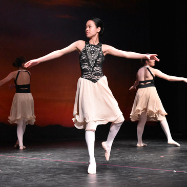 Dance Recital Marley Flooring at Christine's Dance Company