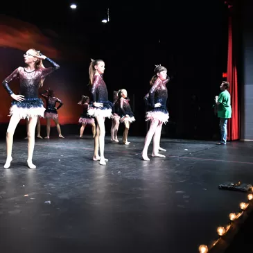 Christines dance company travels with portable dance flooring for recitals’ layout=