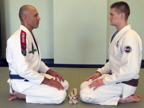 Clay Mayfield and Royce Gracie