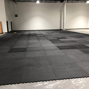 Black Lure Course Flooring Tiles