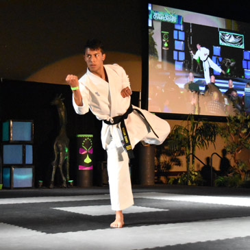 National Traditional Karate Forms Champion Connor Chasteen on Greatmats