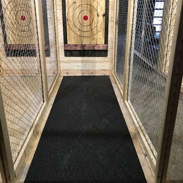 Axe Throwing Rubber Surface