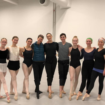 Portable Dance Floor at Creo Dance Conservatory
