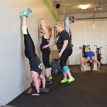 Handstand Pushup by Dale Collison
