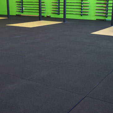 CrossFit Duluth Sound Tiles and Lifting Platforms