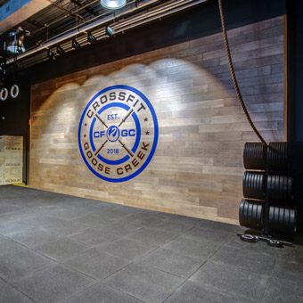 Crossfit fitness flooring for gyms